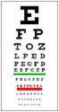 Eye chart