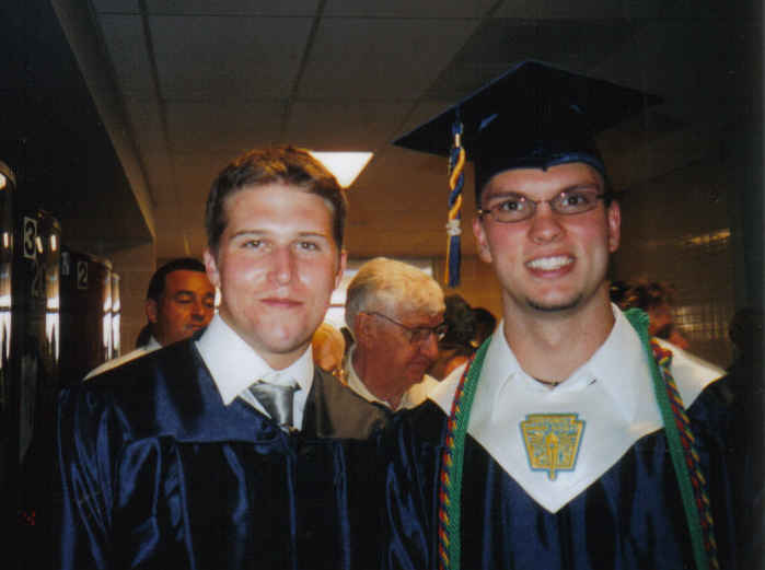 Tommy and graham hs grad 2004