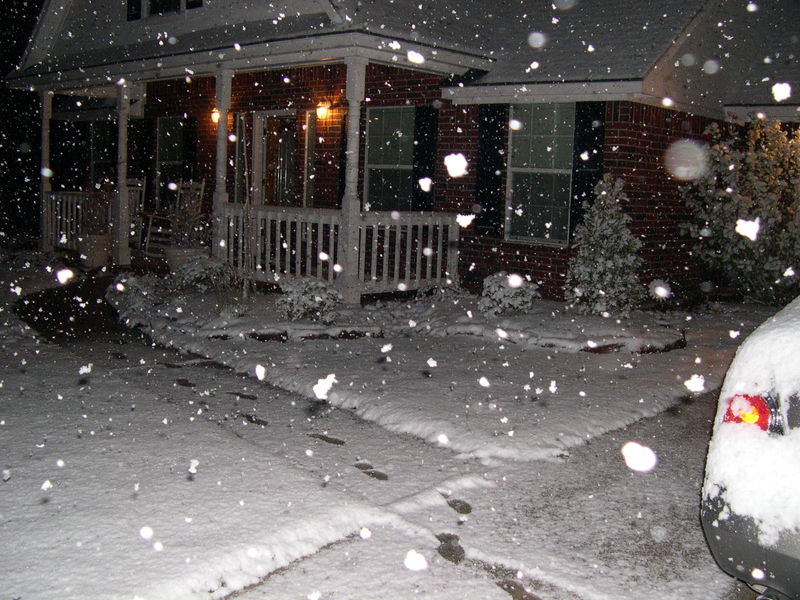 Cliff mckee snow dec 08