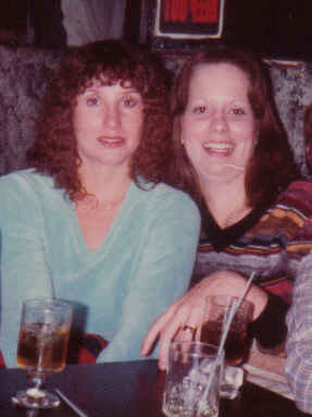 Sammi, me, donna, debra, debbie bachelorette party la bare 1981 cropped