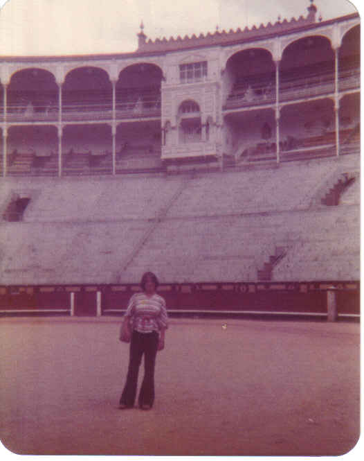 Me in Plaza del Toros, Madrid 0776