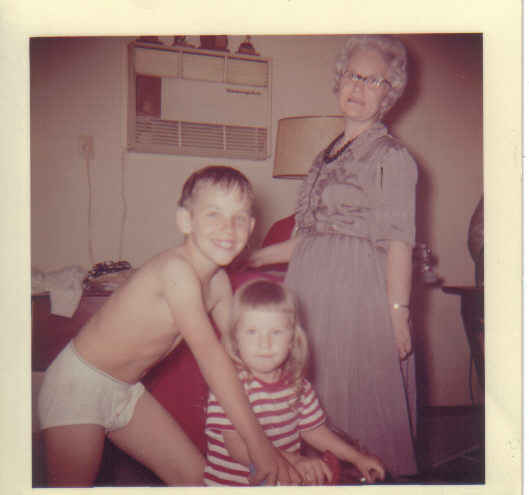 Donnie, me and mam-ma 1963ish