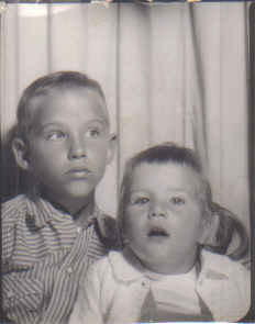 Donnie and me 1962ish