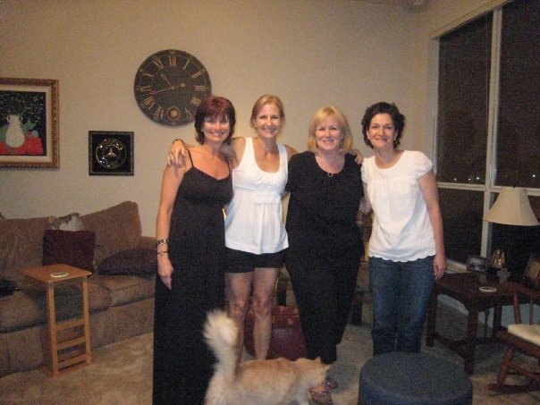 Shari, me, Darla, Nancy june 09 by Maddie