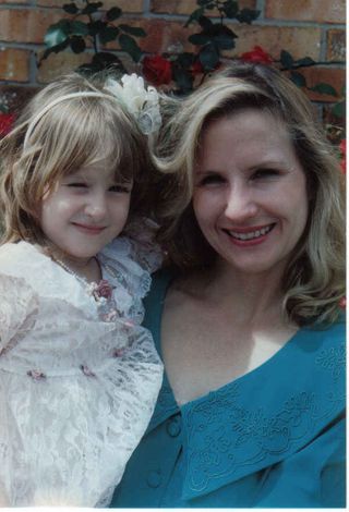 Kendall and me easter 1993 or 1994