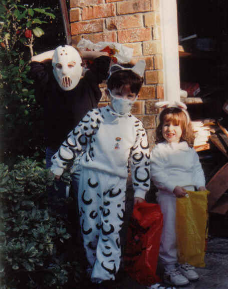 Tommy, daniel, kendall halloween about 1994