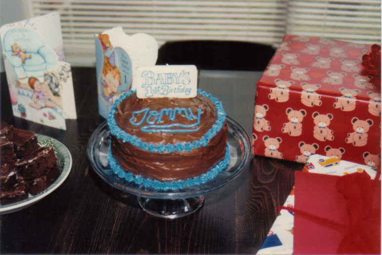 First birthday cake