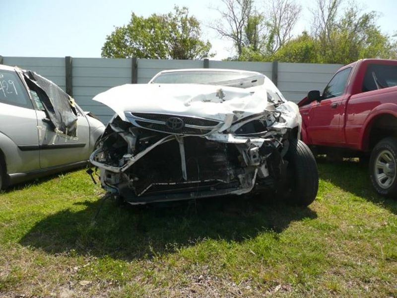 K's wrecked car march 10