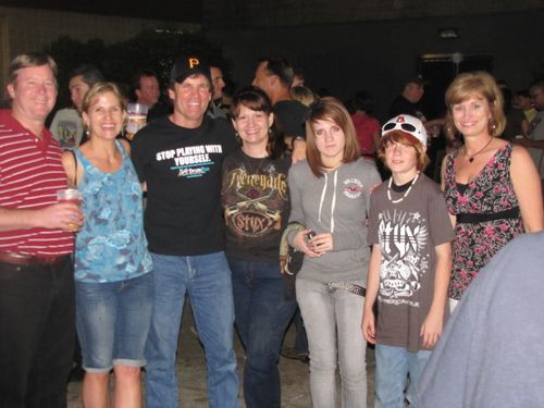 Tom, barb, doug, cheryl, kids, shari Pavilion 51510