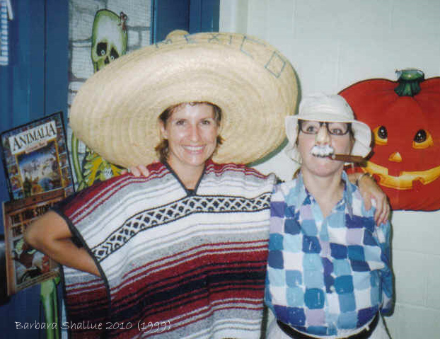 Halloween carnival '99 with Kim