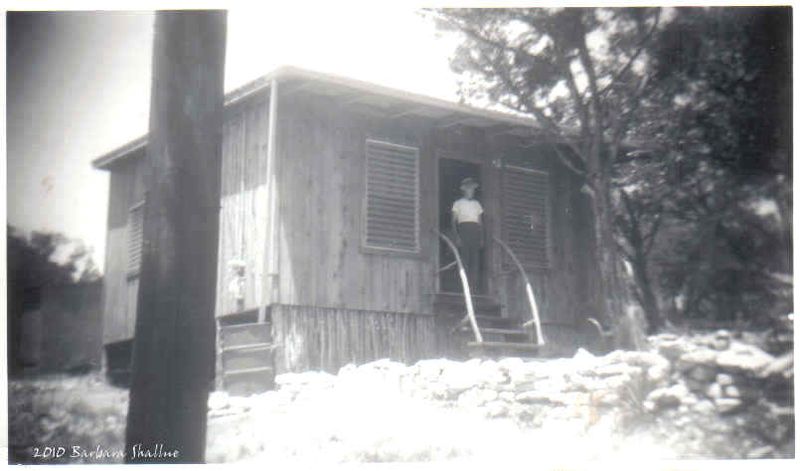 Grandad at the cabin lake medina
