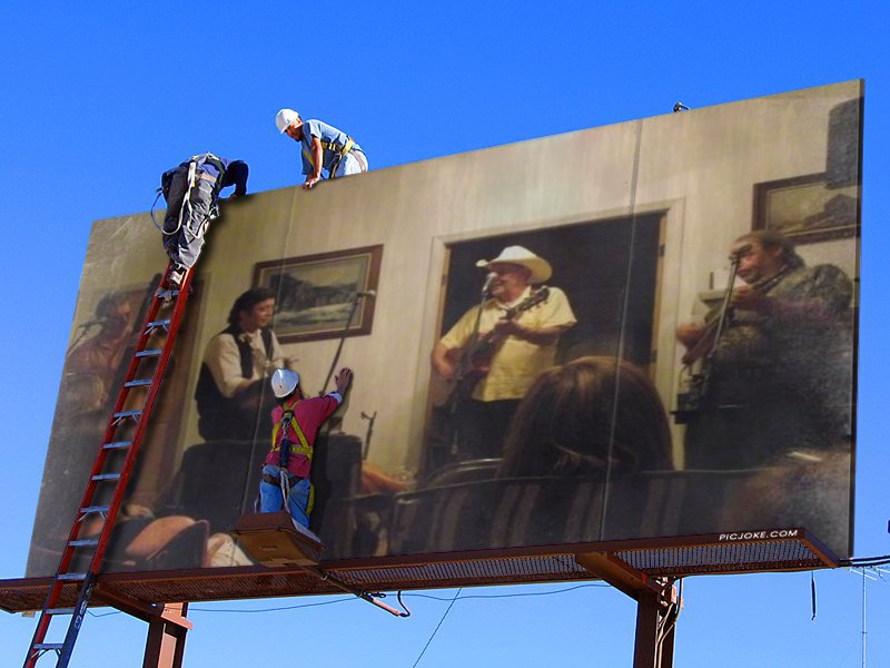 Shake trio and michael billboard