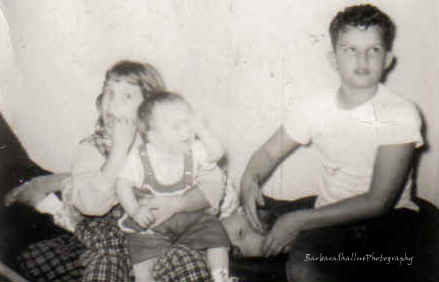 Brenda, me, donnie, buster 1960ishs