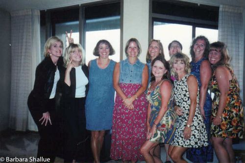 Susan, Kim, Nancy, me, Jacque, Marla, Tamara, MaryKay, Conni, Rachel