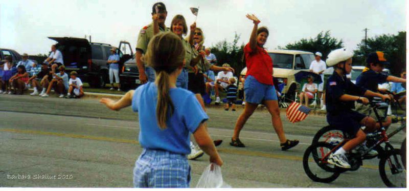 Kendall, me, cub scouts 1998