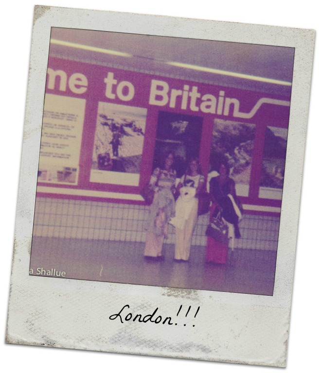 Gatwick Airport London Laura, Donna, me