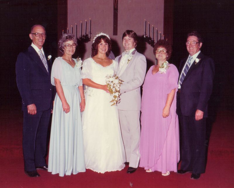 With both sets of parents edit