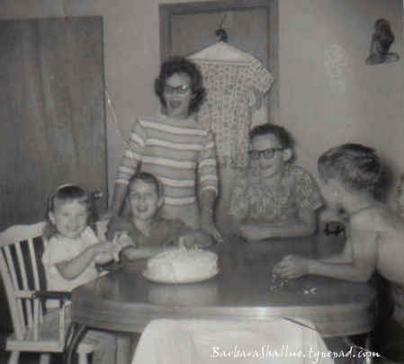 Barb 2 years old april 1961sign