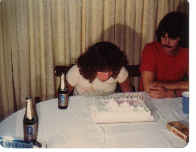 My 21st bday candles