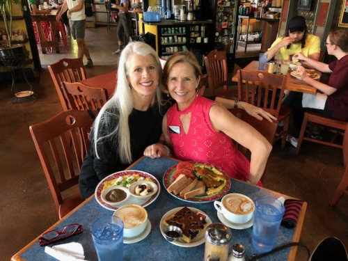 Me and Lisa N Bouldin Creek Cafe April 2018